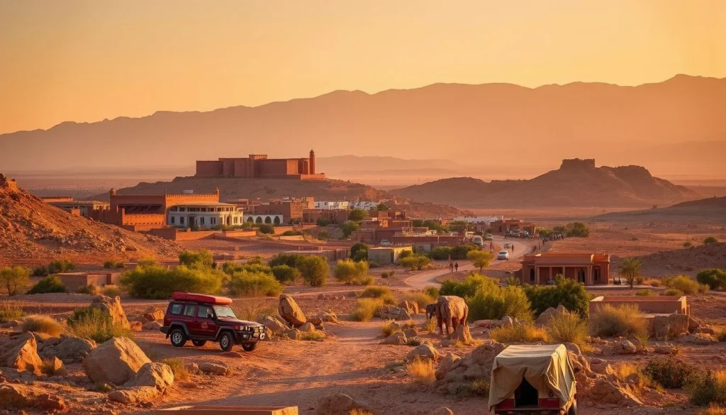 Days 3–5: Aït Ben Haddou, Ouarzazate and Merzouga in Morocco