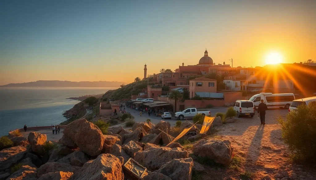 Markets, picnics and the coast — Local are both an activity and a way to reduce the cost of a sightseeing day in Morocco