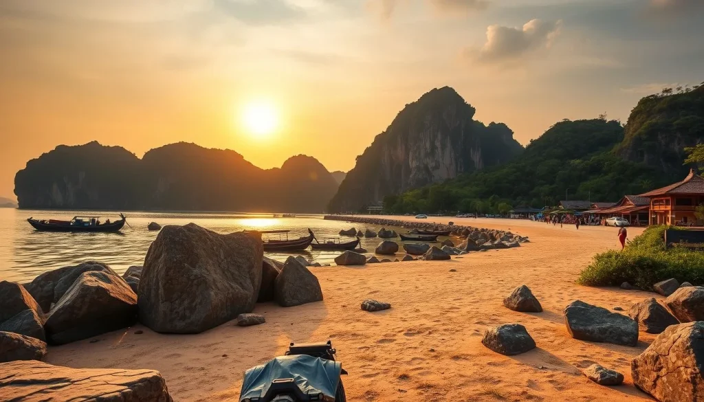 Railay Beach, Krabi, Thailand in Southeast Asia
