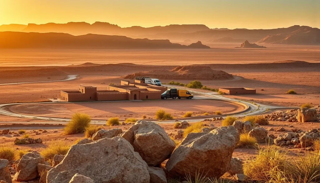 Scenery and stops on the way — Zagora’s route earns its place through the journey in Merzouga